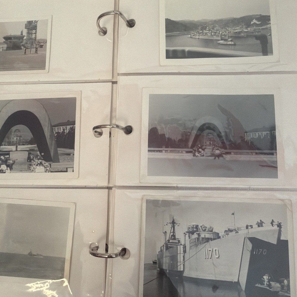 Vintage US Navy Sailor's Album 1950's 160+ Photos, Japan, Seattle, San Francisco